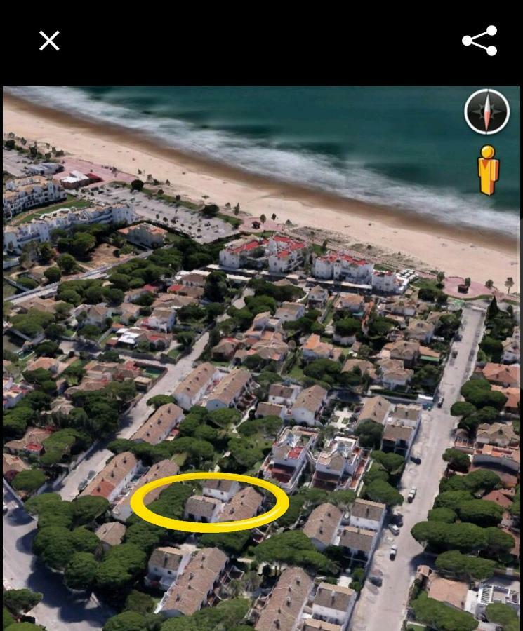 דירות צ'יקלנה דה לה פרונטרה Adosado En Playa De La Barrosa, Casa Carlota מראה חיצוני תמונה